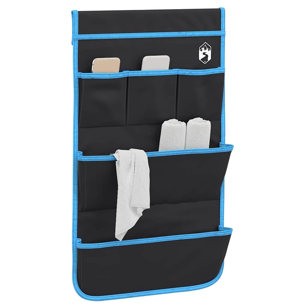 VidaXL bolsa de almacenamiento con almacenamiento negro 66 x 40 cm oxford