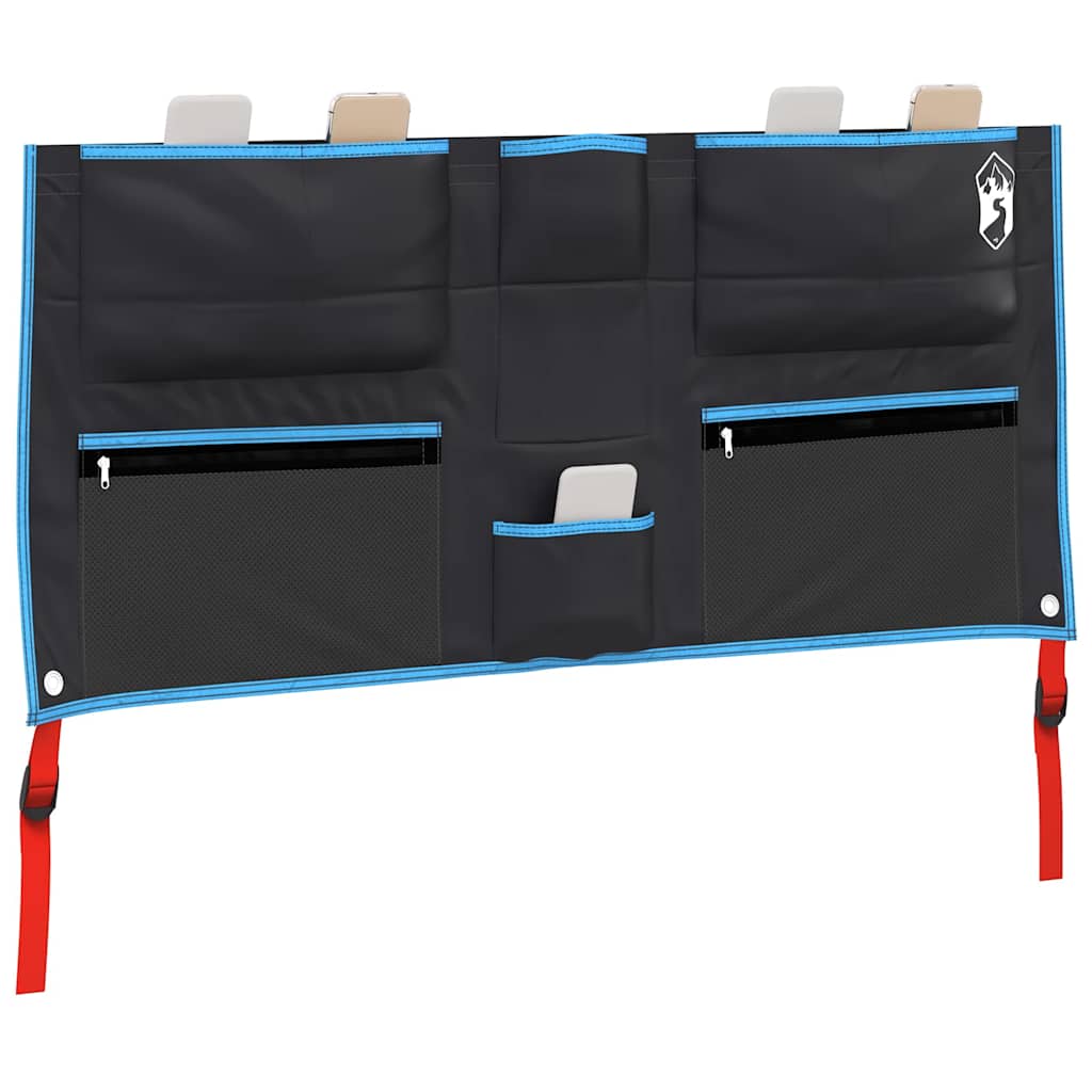VidaXL bolsa de almacenamiento con almacenamiento negro y azul 98 x 47 cm oxford