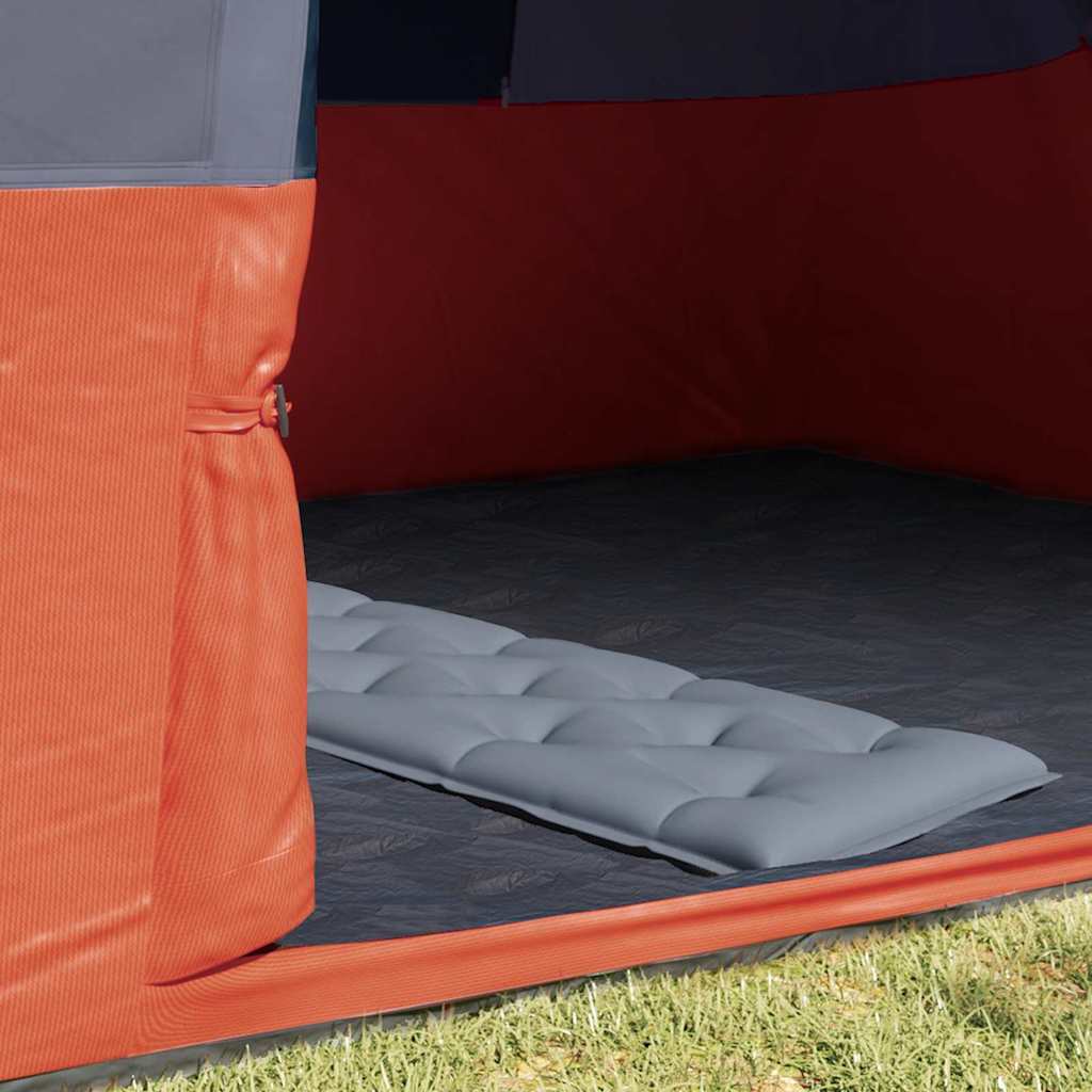 Vidaxl binnentent met dak grijs en oranje 280 x 220 x 176 cm taft
