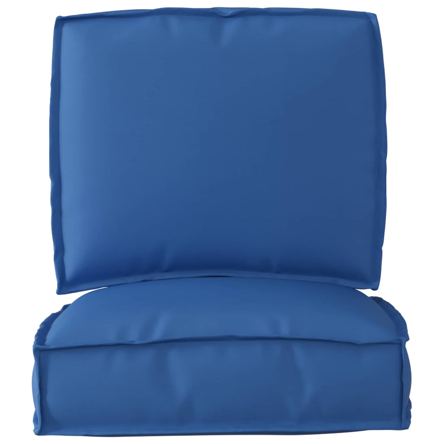Juego de cojines palet VidaXL 2 piezas tela oxford azul royal