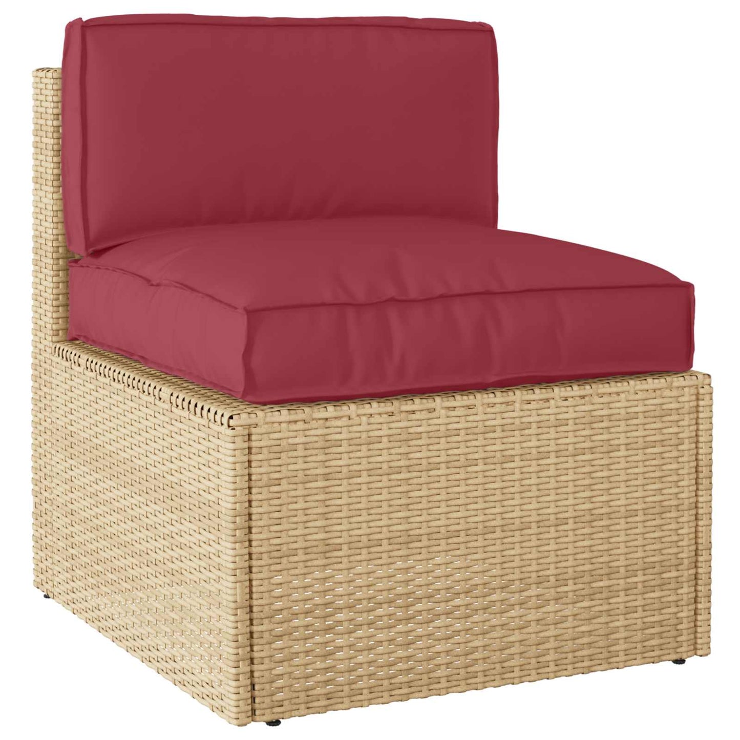 Set di cuscini per pallet VidaXL 2 pezzi in tessuto oxford color crema