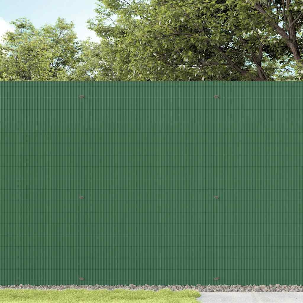 Vidaxl tuinhek dubbelzijdig groen 1,8x3 m pvc