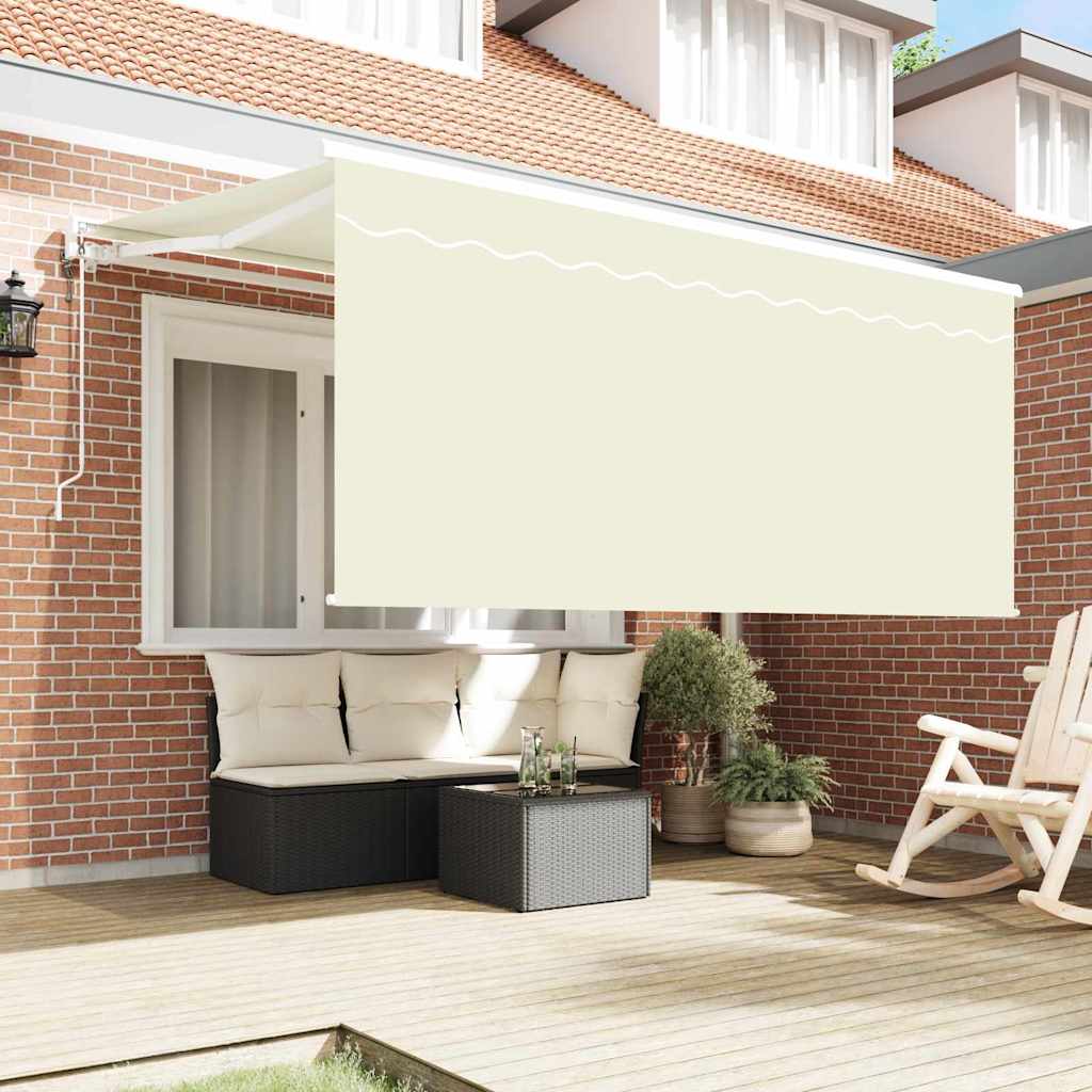 Ombrellone pieghevole Vidaxx crema 300 x 200 cm
