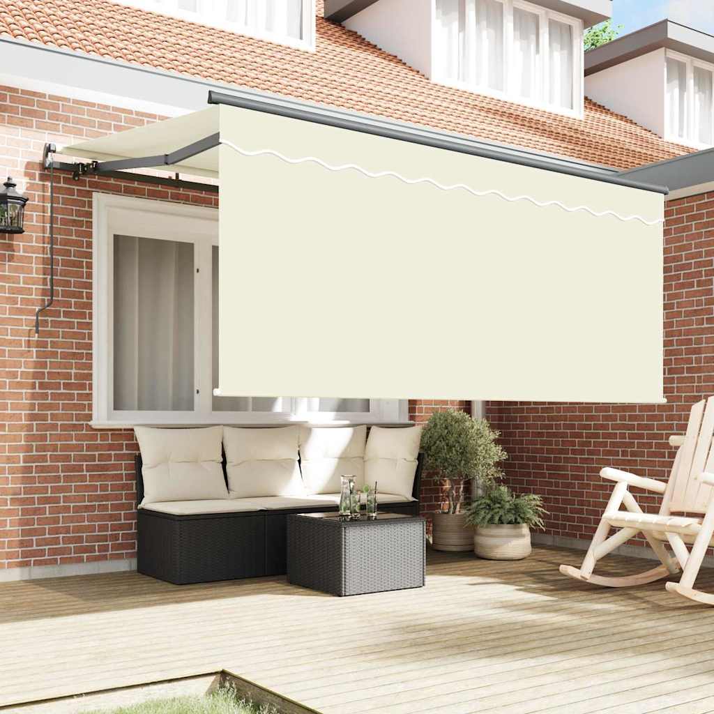 Ombrellone pieghevole Vidaxx crema 300 x 200 cm