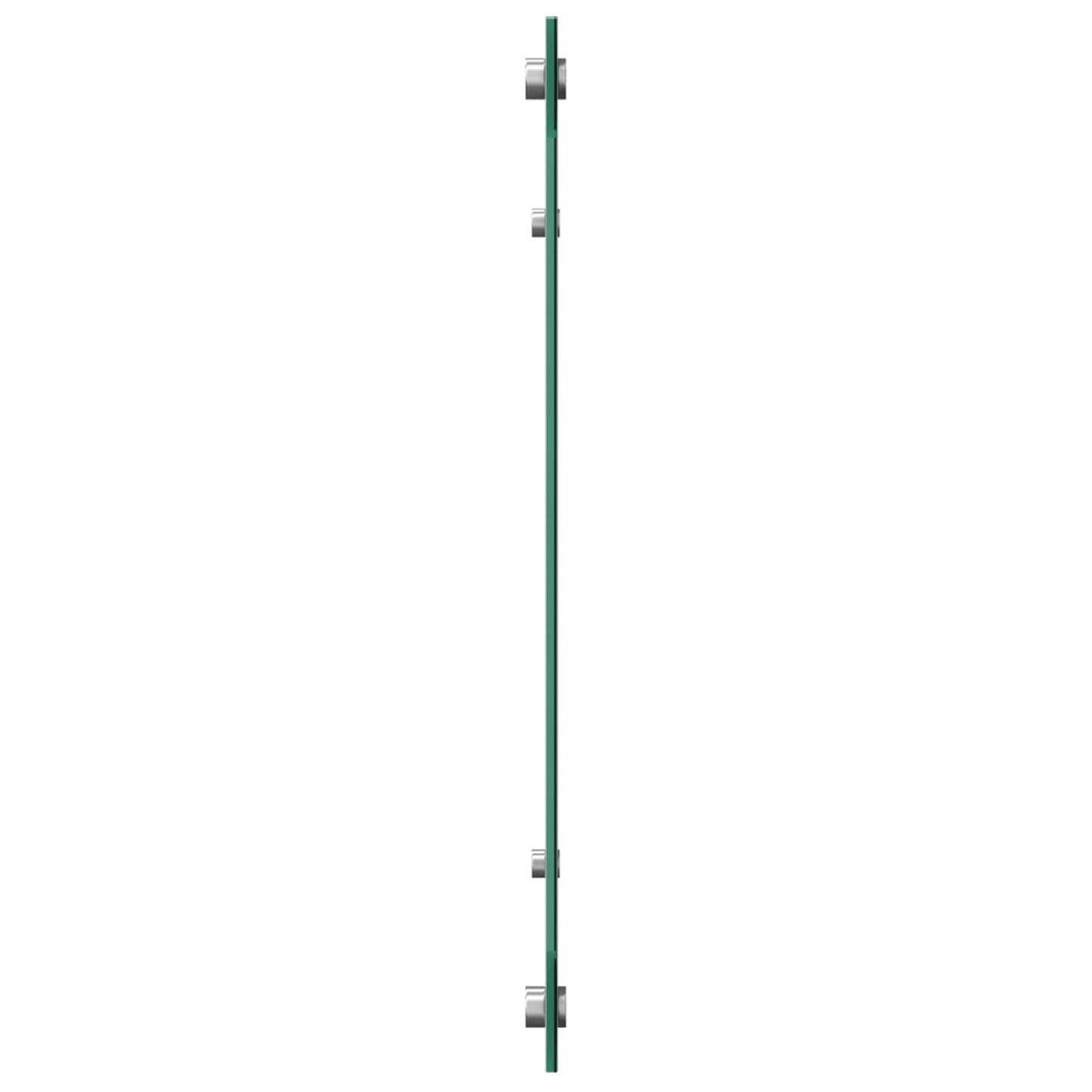 Vidaxxl salpicadero de cocina gris oscuro 100 x 50 cm vidrio templado