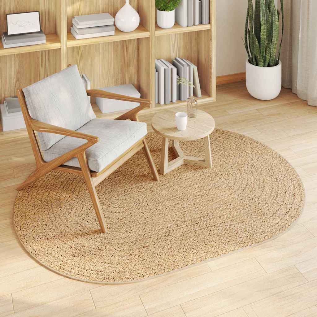 Vidaxl vloerkleed zizur bruin 170 x 120 cm polypropyleen