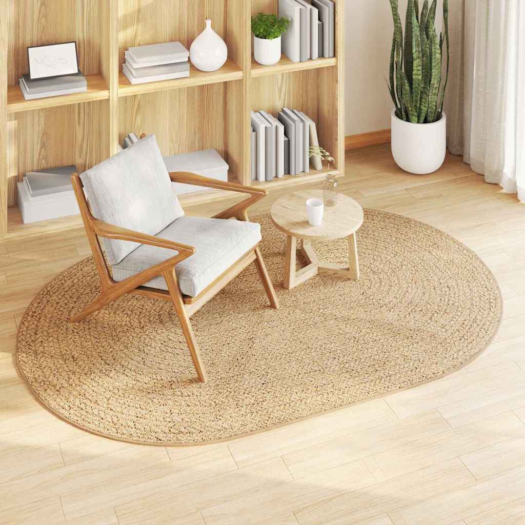 Vidaxl vloerkleed zizur bruin 200 x 140 cm polypropyleen