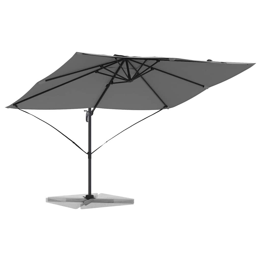 Vidaxl parasol antraciet 351 x 250 x 260 cm polyester en aluminium