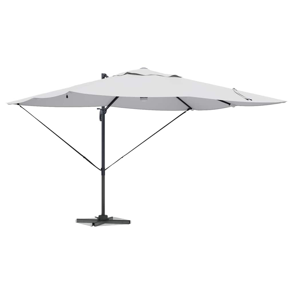 Vidaxl parasol zand 351 x 250 x 253 cm polyester en aluminium