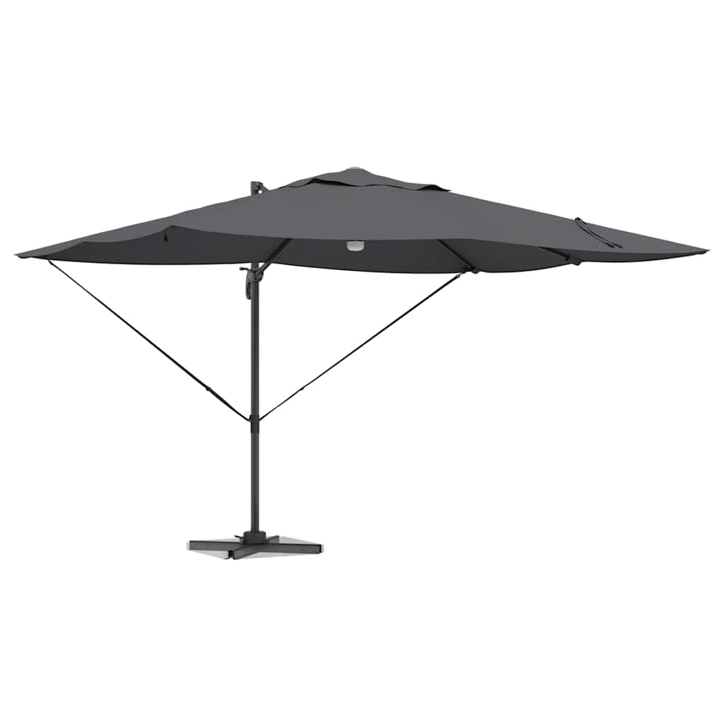 Vidaxl parasol antraciet 351 x 250 x 253 cm polyester en aluminium