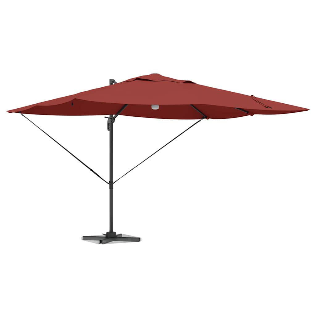 Vidaxl parasol terracotta 351 x 250 x 253 cm polyester en aluminium