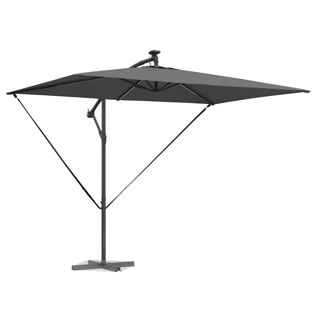 Vidaxl parasol antraciet 294 x 200 x 270 cm polyester en aluminium