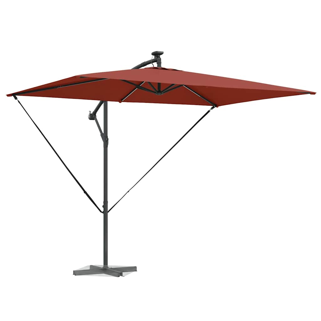 Vidaxl parasol terracotta 294 x 200 x 270 cm polyester en aluminium