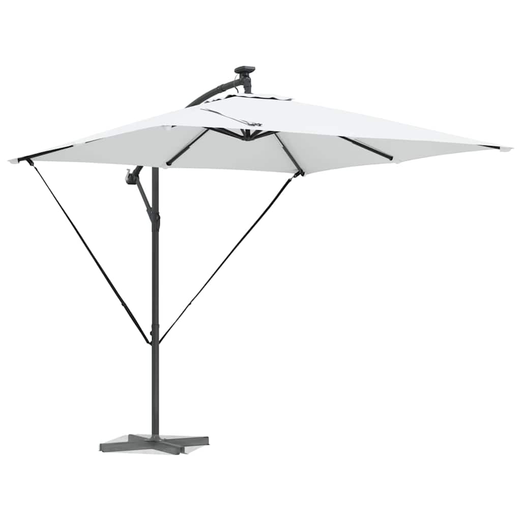 Ombrellone a sbalzo banana VidaXL sabbia 249 x 249 x 250 cm