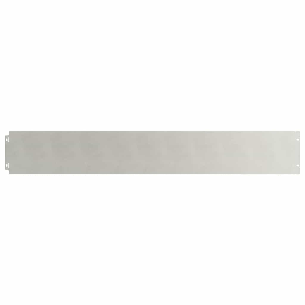 Bordi per prato Vidaxxl 30 pz 15x103 cm in acciaio inox