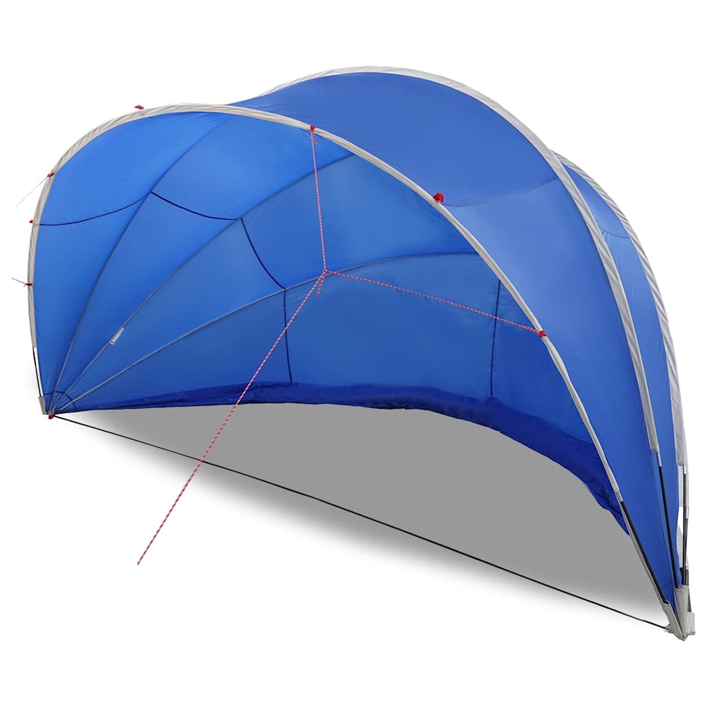 Vidaxl pooldome groen 546 x 516 x 250 cm 185t polyester met pu-coating