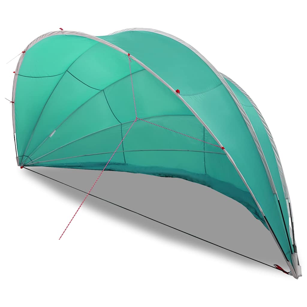 Vidaxl pooldome blauw 592 x 590 x 275 cm 185t polyester met pu-coating