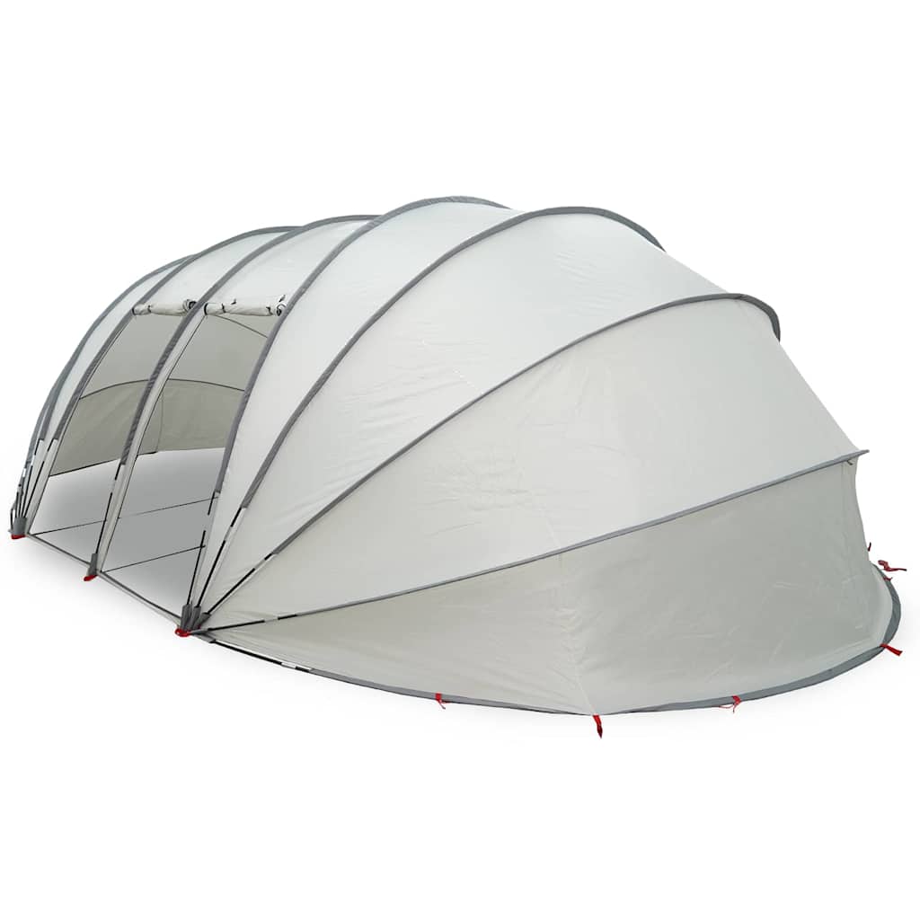 Vidaxx carpa para piscina cúpula gris 538 x 440 x 204 cm