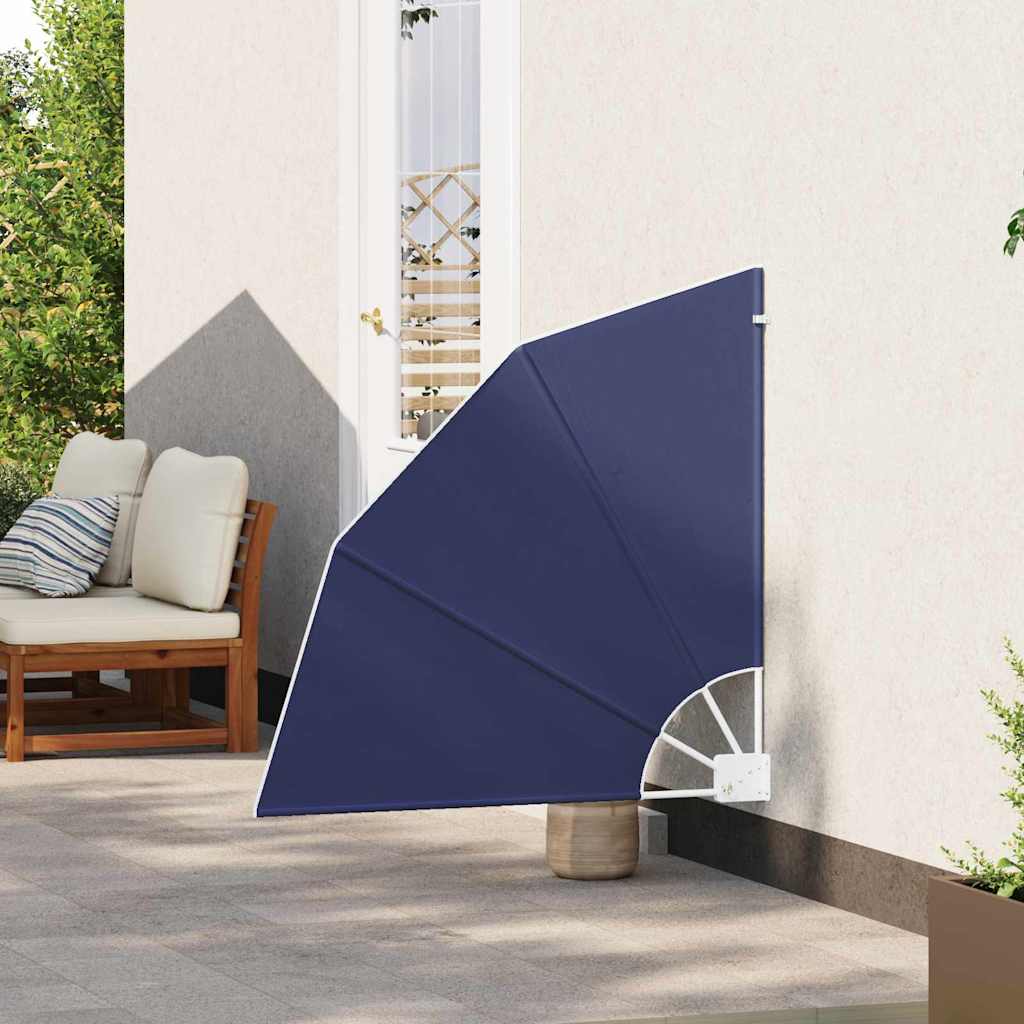 Vidaxl balkon privacy scherm marineblauw 115 x 115 cm polyester
