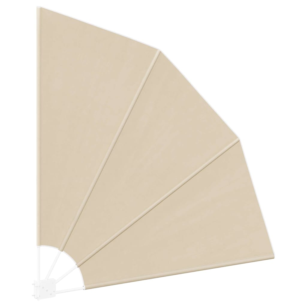 Vidaxl balkon privacy scherm beige 160 x 160 cm polyester