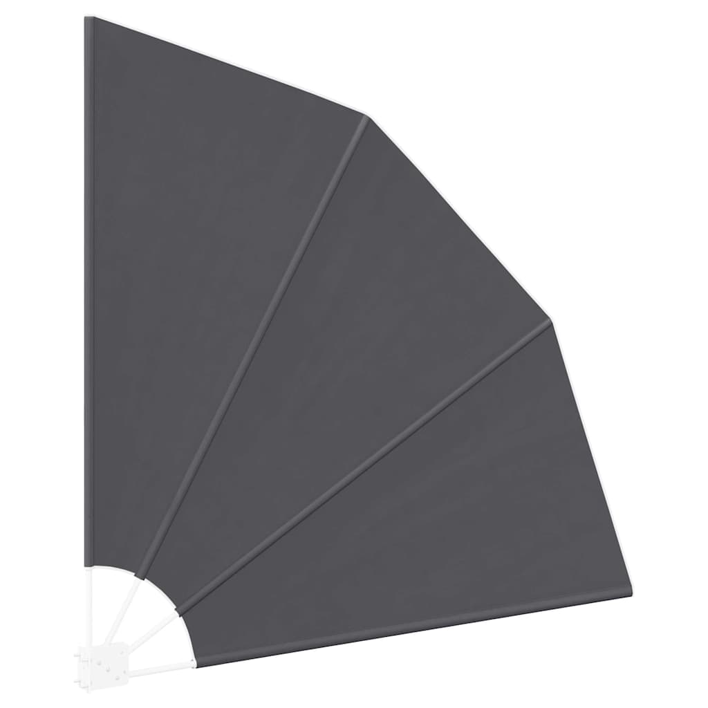 VidaXL mampara de privacidad para balcón negro 160 x 160 cm poliéster