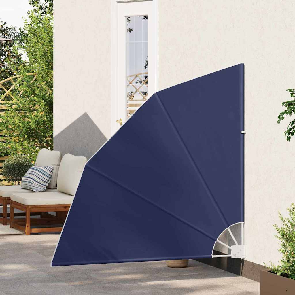 Vidaxl balkon privacy scherm marineblauw 140 x 140 cm polyester