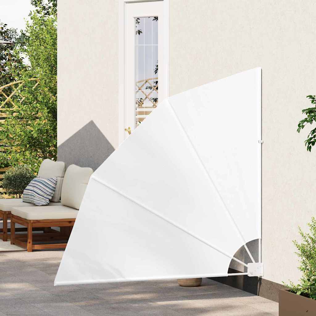 VidaXL protección visual para balcón blanco 140 x 140 cm poliéster