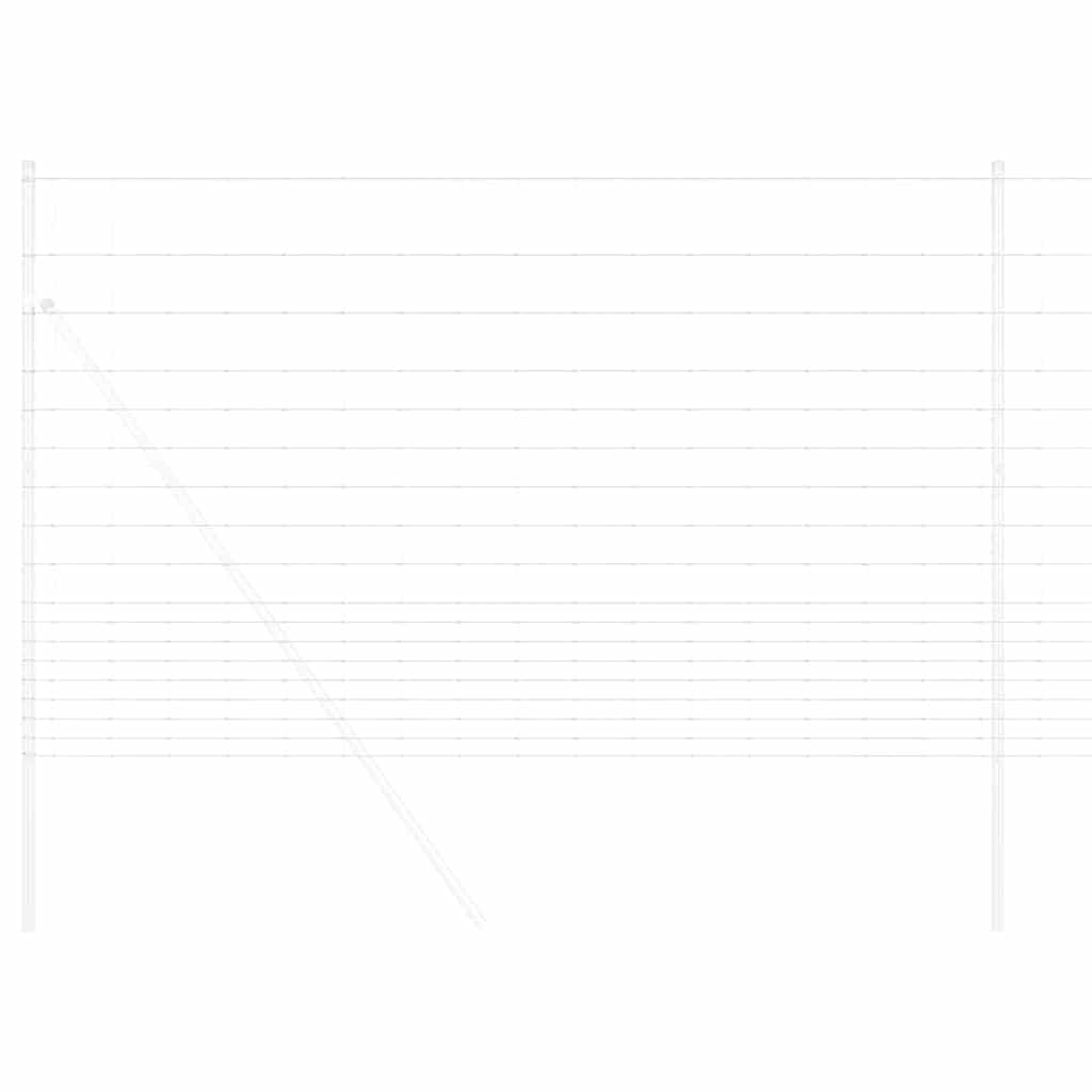 Vidaxl wilde hek warm verzinkt 1000 x 150 x 0,18 cm ijzer