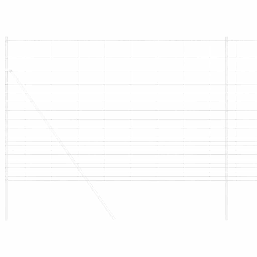 Vidaxl wilde hek warm verzinkt 1000 x 150 x 0,18 cm ijzer