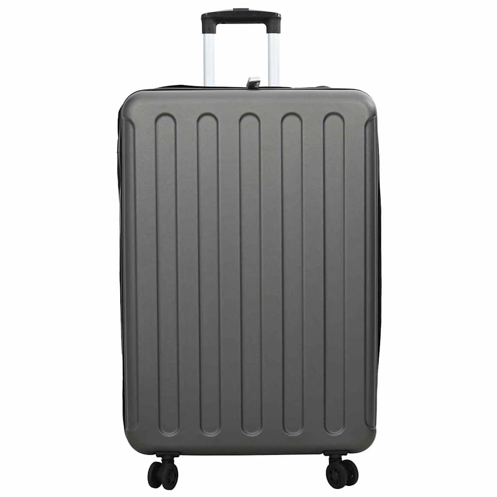 Vidaxl koffer met slot donkergrijs 50 x 30 x 76 cm abs kunststof
