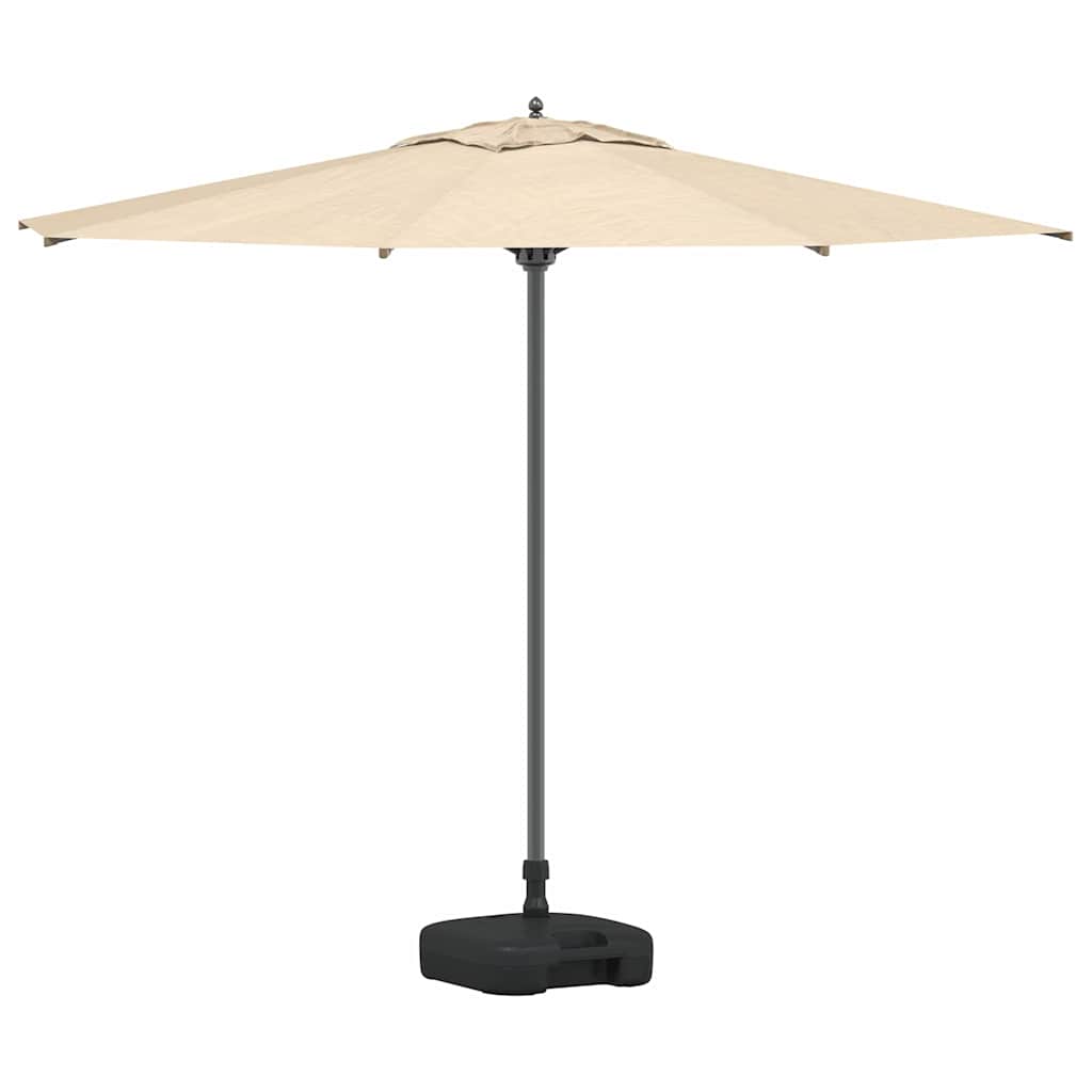 Vidaxl parasolvoet zwart 45 x 45 x 29,5 cm hoogwaardig polyethyleen