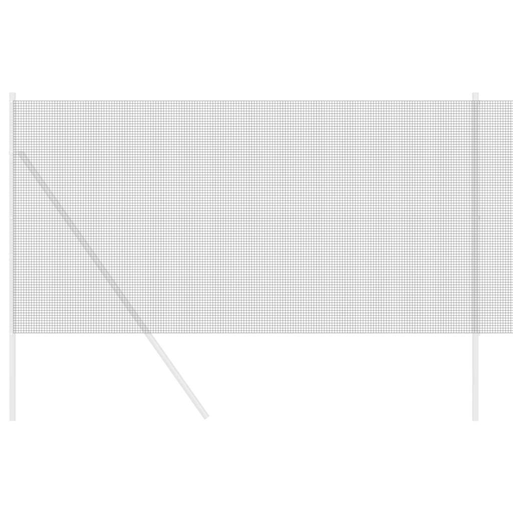 Vidaxl gelaste draadhek grijs 1.2 x 10 m