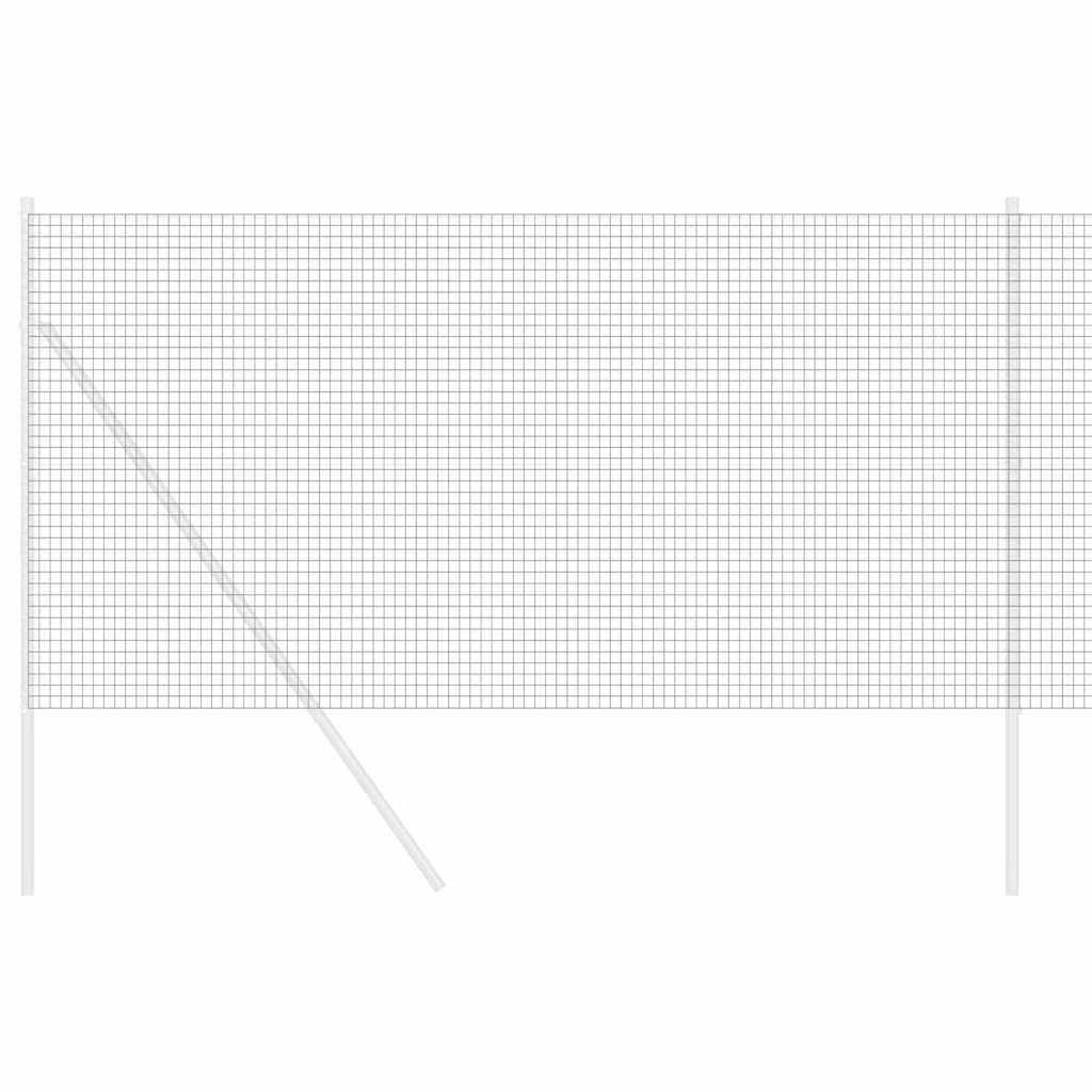 Recinto in filo saldato Vidaxl grigio 1,2 x 10 m