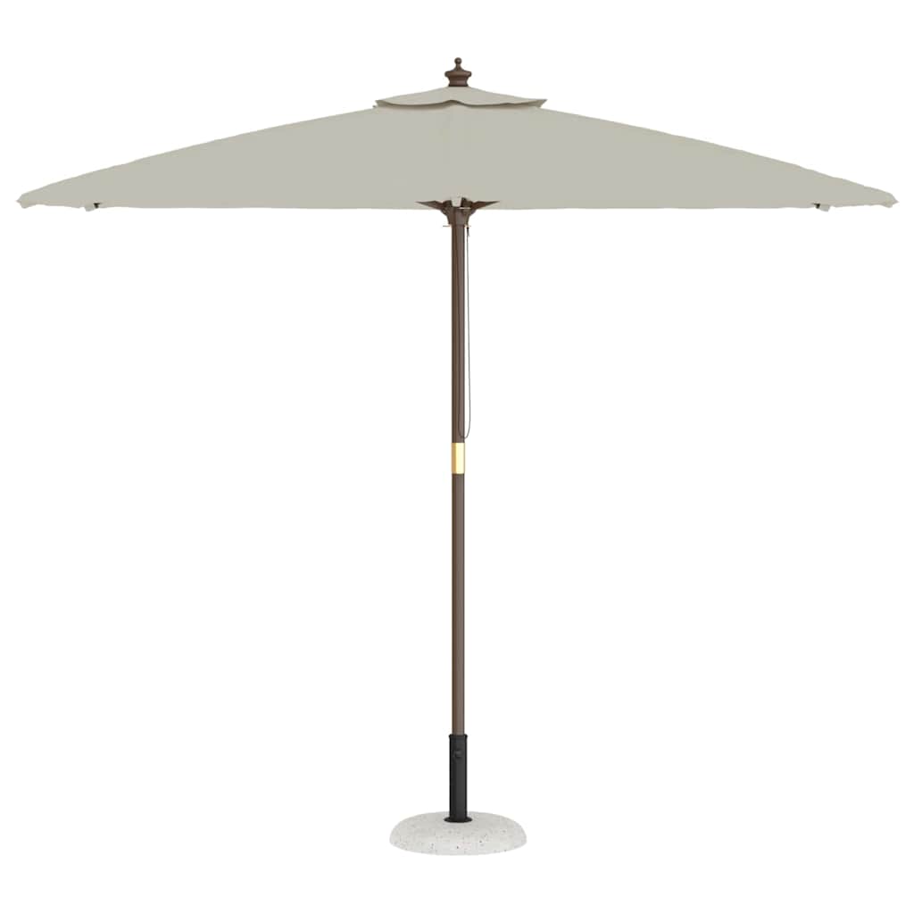 Vidaxx base de sombrilla blanca ø 45 x 33 cm color hormigón