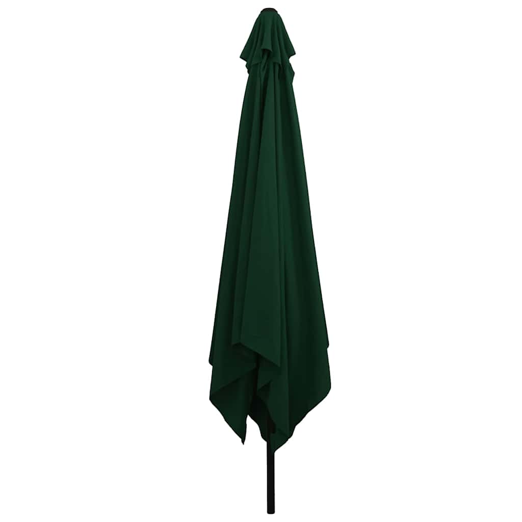Vidaxl tuinparasol groen 295 x 295 x 245 cm polyester en staal