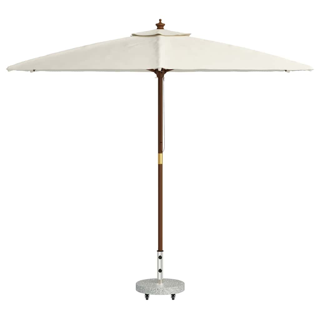 Vidaxl parasolvoet grijs 45 x 45 x 45 cm graniet en rvs