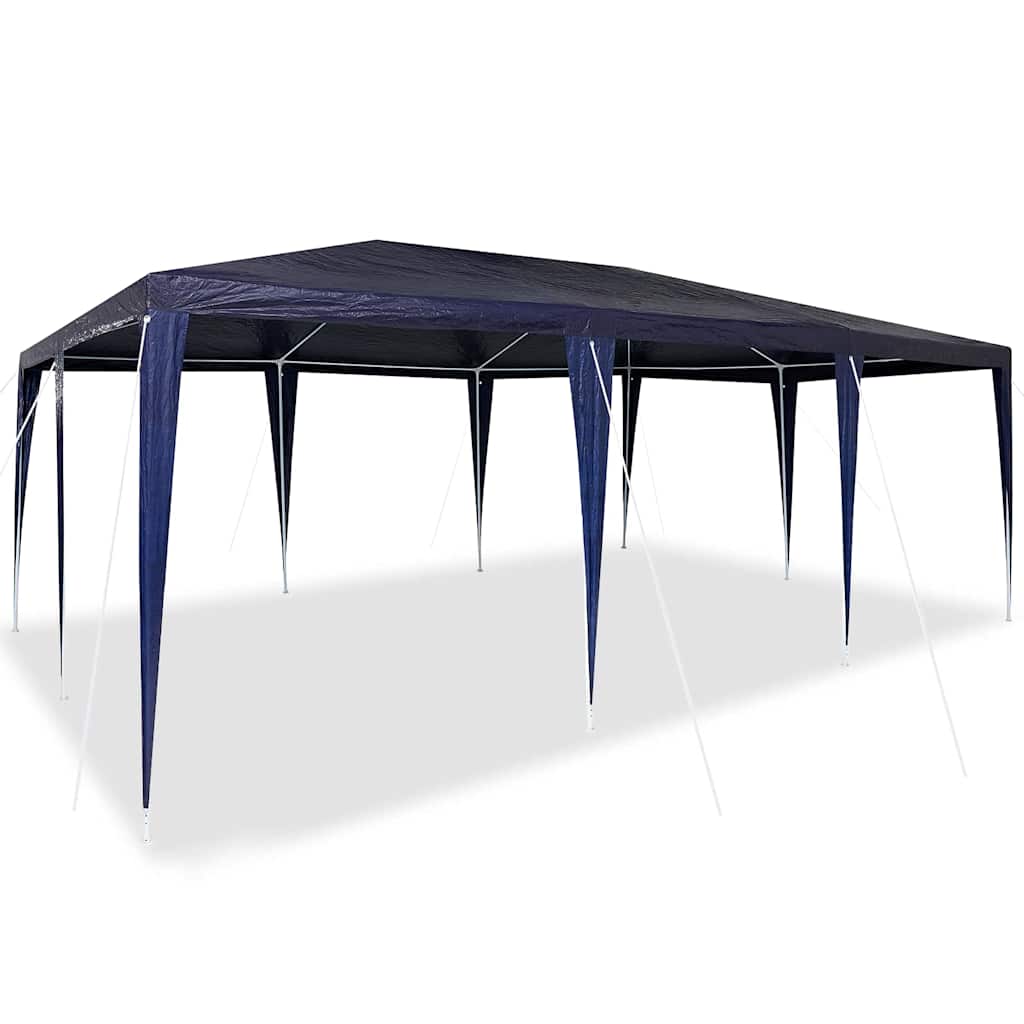 Tenda da festa Vidaxx blu 600 x 400 x 266 cm in polietilene e acciaio