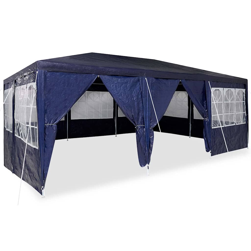 Tenda da festa Vidaxx blu 600 x 400 x 266 cm in polietilene