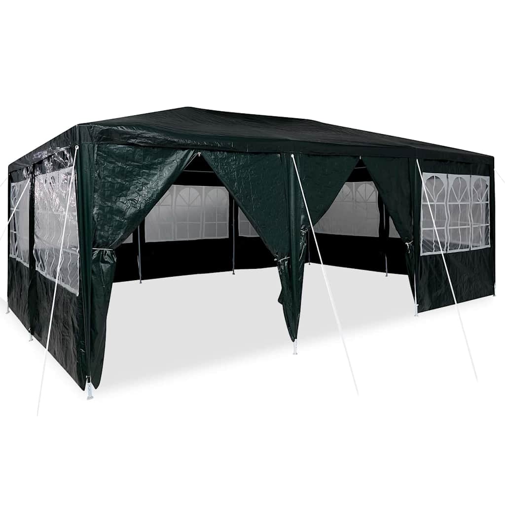 Carpa para fiestas vidaxx verde 600 x 400 x 266 cm polietileno