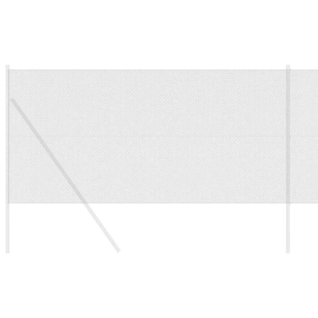 Valla hexagonal vidaxx gris 1,2 x 100 m PVC