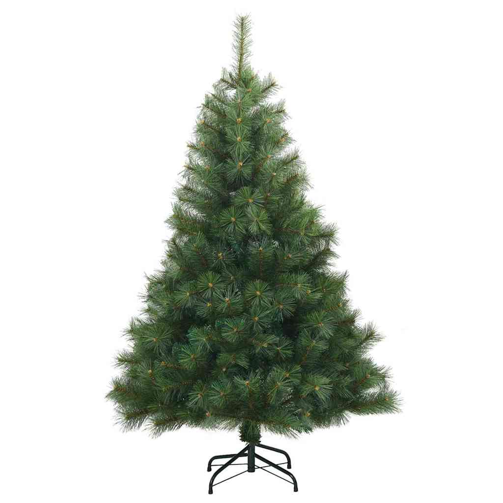 Vidaxx albero di Natale artificiale pieghevole verde 150 cm PVC, acciaio