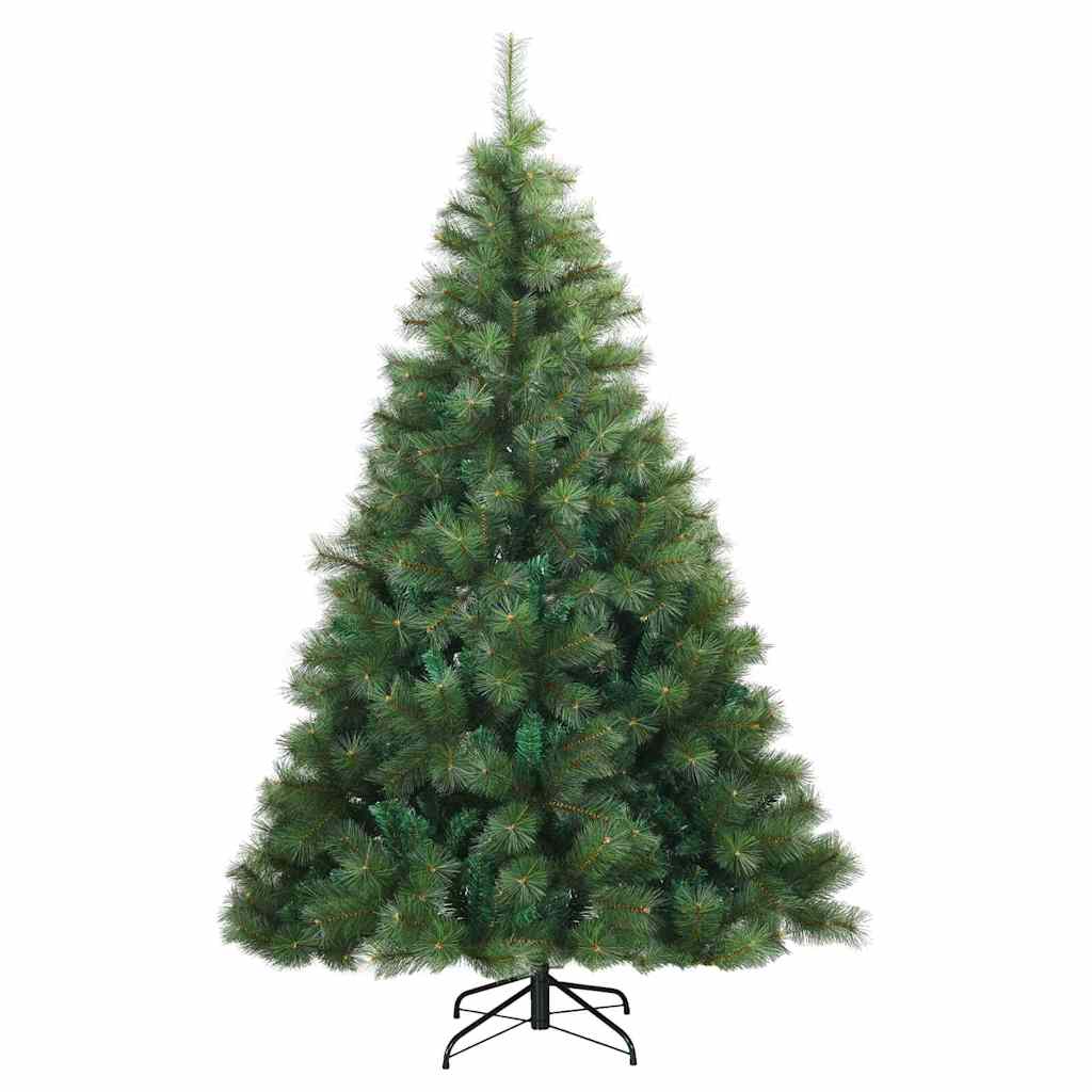 Vidaxx albero di Natale artificiale pieghevole verde 180 cm PVC, acciaio