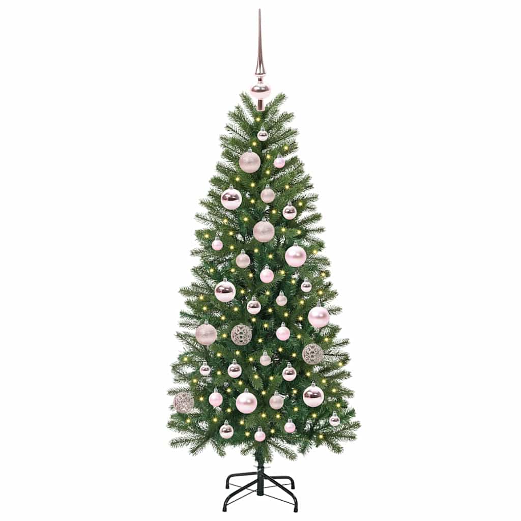 Albero di Natale artificiale Vidaxx con 150 LED con standard verde 120 cm PE e PVC