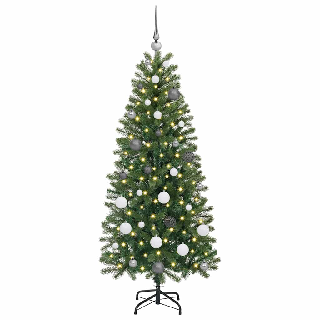 Albero di Natale artificiale Vidaxx con 150 LED con standard verde 150 cm PE e PVC