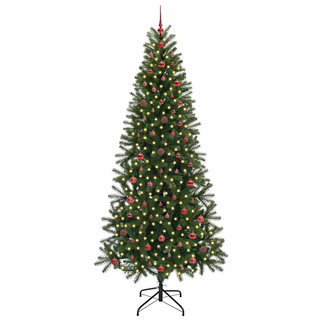 Árbol de Navidad artificial Vidaxx con 300 LED con estándar verde 240 cm PE y PVC