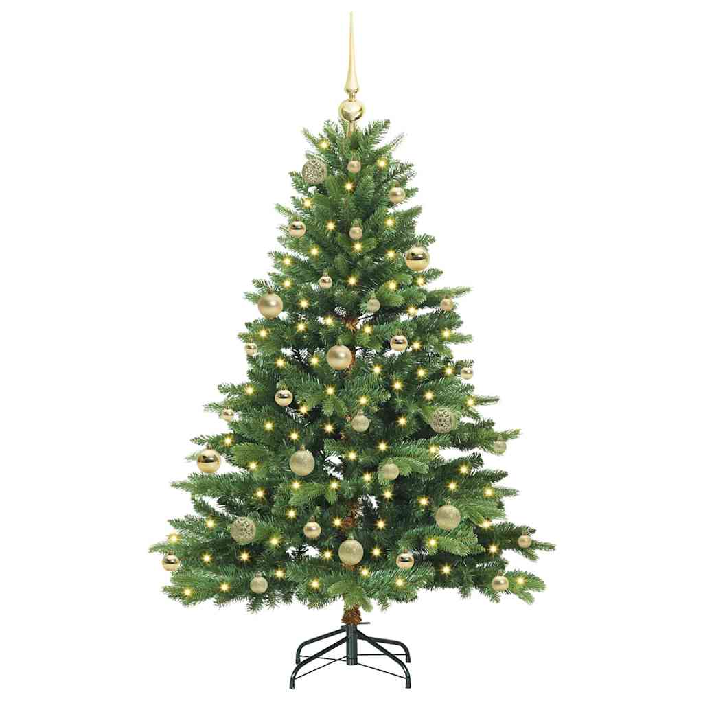 Albero di Natale artificiale Vidaxx con 150 LED con standard verde 150 cm PE e PVC