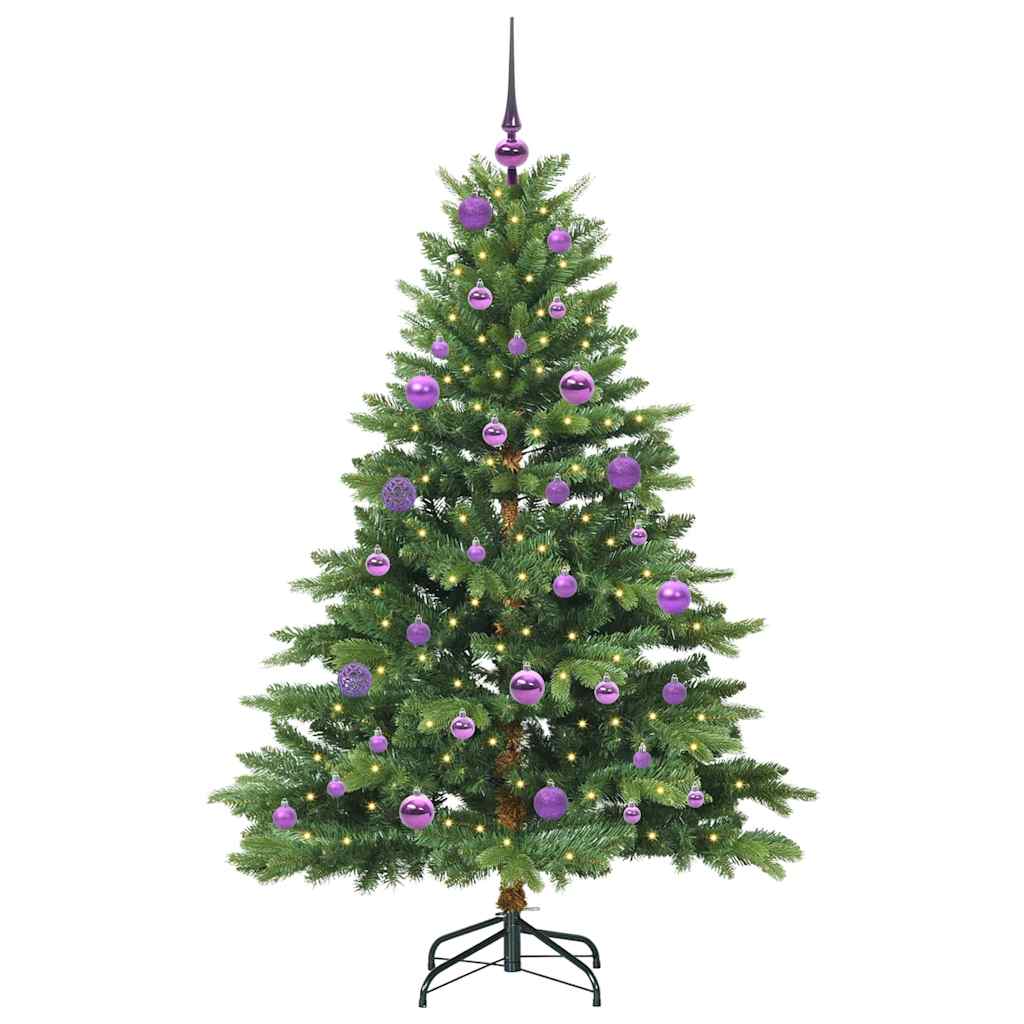 Albero di Natale artificiale Vidaxx con 150 LED con standard verde 150 cm PE e PVC
