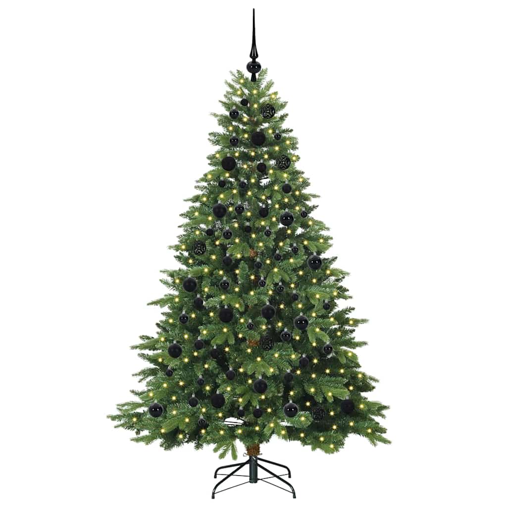 Albero di Natale artificiale Vidaxx con 300 LED con standard verde 180 cm PE e PVC