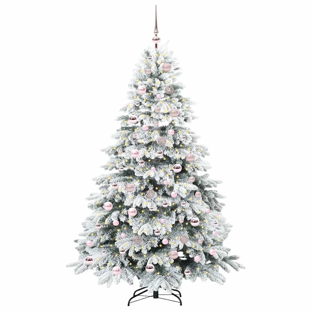 Albero di Natale artificiale Vidaxx con 300 LED con standard bianco 180 cm PE e PVC