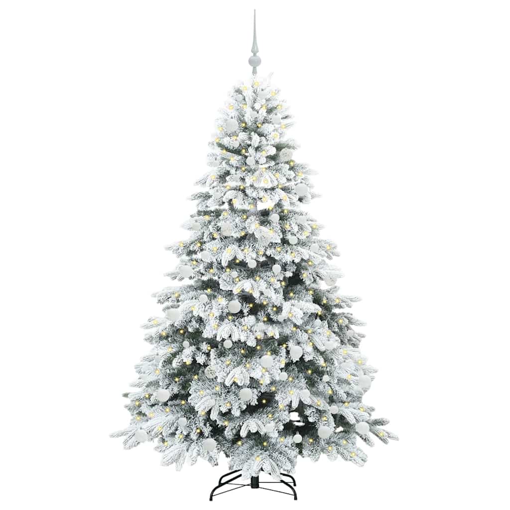 Albero di Natale artificiale Vidaxx con 300 LED con standard bianco 180 cm PE e PVC